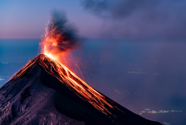 A volcanic vision of the world